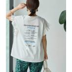 ショッピングフリル tシャツ Tシャツ レディース ピグメントアソートフリルTシャツ
