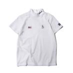 t рубашка короткий рукав BENCH AT THE GREENE GOLF / LADIES EMBRO MOCK NECK SHIRT( женский ) женский мужской 