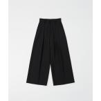  слаксы WOOL GABARDINE INTACK WIDE TROUSERS мужской женский 