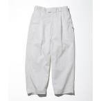 ショッピング旅行 パンツ メンズ CAHLUMN/カウラム TC Twill 1 Tuck Pants/TC 1タック パンツ