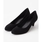 パンプス 「喪服・礼服用」5センチヒールブラックフォーマルパンプス