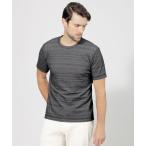 tシャツ メッシュシャドーボーダーカットソー メンズ