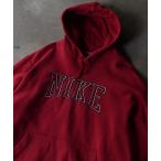 ショッピングnike パーカー メンズ 「ヴィンテージ古着」NIKE / ナイキ ロゴ スウェットパーカー