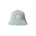 ショッピングゲーム 帽子 ハット メンズ HOMEGAME ホームゲーム - H ロゴ コットンニットハット ライトブルー H LOGO COTTON KNIT HAT