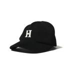 帽子 キャップ メンズ HOMEGAME ホームゲーム - H ロゴ コットンニットベースボールキャップ ブラック H LOGO COTTON KNI
