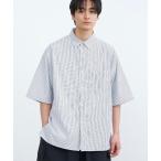 シャツ ブラウス メンズ Loose fit striped shirts / ルーズフィットストライプシャツ