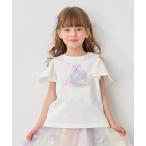 ショッピングオフショルダー tシャツ 接触冷感 しろくま オフショルダー Tシャツ キッズ 子供服 女の子