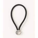 ヘアゴム シルバー925コンチョ ヘアゴム