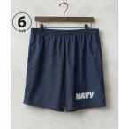 ショッピングショーツ パンツ メンズ 実物 新品 デッドストック 米軍 U.S.NAVY フィジカル トレーニングショーツ made by SOFFE 6インチ