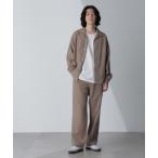 ブルゾン アウター リネンブレンドピンストライプブルゾン(セットアップ可) メンズ