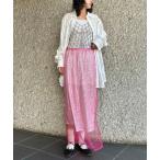 スカート heki ヘキ スパンコールレイヤードスカート