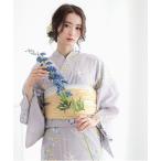 浴衣 レディース 浴衣2点セット（浴衣＋しわ兵児帯）F/フリーサイズ ポリエステル 夏着物 東レ RIRANCHA リランチェ 大人可愛い　レディース