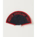 [FRIDGE antiques]f гребень античный s нашивка 19 NORTH CARDLINA UNIT