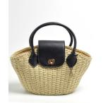 ショッピングカゴバッグ トートバッグ CL3657 PAPER FLAP TOTE ペーパー カゴバッグ レディース