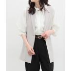 ベスト ジレ テーラードジレ レディース