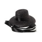 帽子 ハット 「セレクト」Benelli Montacone＿ストローリボンハット レディース