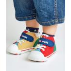 スニーカー ロゴセカンドベビーシューズ キッズ 子供 男の子 女の子