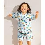 浴衣 乗り物柄甚平 キッズ 子供 男の子