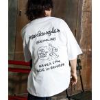 tシャツ 「WEB・直営店限定」MARK GONZALES ARTWORK COLLECTION(マーク ゴンザレス)バックプリント半袖Tシャツ/4t