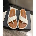 サンダル トングサンダル 厚底サンダル 美脚 夏靴 レディース