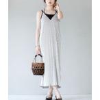 ワンピース マイクロプリーツ キャミワンピース