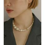 ネックレス ボリューム パール ネックレス レディース