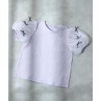 tシャツ 「WEB限定」シアースリーブリボンTシャツ キッズ 子供服 女の子