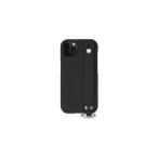 スマホケース (iPhone 12 / 12 Pro) ハンドル付き バックカバーケース シュリンクレザー
