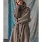  пальто с отложным воротником пальто [SERACE]2way over melton soutien collar coat / 2way over melt n стерео 