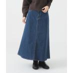 デニムスカート SOMETHING / フレアデニムスカート（S〜M)