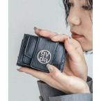 ショッピングミニ財布 財布 「WEB限定商品」GYDA (ジェイダ)GYDAサークルメタルロゴ コンパクトミニ財布 マイクロ財布　GY-W221 レディース