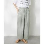 パンツ レーヨンワイドパンツ レディース