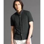 ショッピング半袖シャツ シャツ 「ex/tra」ジャカードジャージ 半袖シャツ メンズ