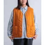 ショッピングジレ ベスト ジレ 「D.M.G. / ディーエムジー」 T/Cポプリン インサレーションベスト レディース