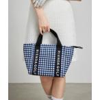 トートバッグ 「RIENDA GOLF」ギンガムチェックカートバッグ レディース