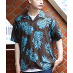シャツ HOUSTON アロハシャツ(PINE APPLE) メンズ レディース