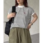 tシャツ 「U.S. POLO ASSN.」モックネックTシャツ レディース