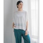 ニット セーター 「WEB別注」ドルマンサマーニット レディース