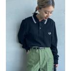 ポロシャツ ポロ 「FRED PERRY/フレッドペリー」 ツインティップライン ワンポイントロゴ刺繍ポロシャツ レディース メンズ