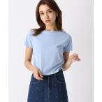tシャツ 「2024SS」ピグメントサイドギャザーTシャツ レディース