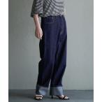 ジーンズ デニム デニムパンツ ハイウエスト テーパードデニムパンツ レディース