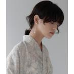 ピアス ウェーブラインパールピアス レディース