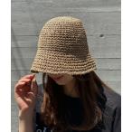 帽子 ハット シンプルストローハット レディース