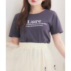 tシャツ アソートロゴ刺繍TEE レディ