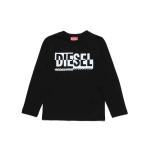 tシャツ DIESEL(ディーゼル)Kids & Junior ブランドロゴ長袖Tシャツカットソー キッズ 子供服 男の子 女の子