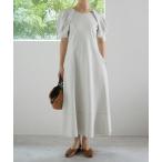 ワンピース ドライオックスフレアワンピース「日本製」