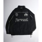 ショッピングユニフォーム ブルゾン ジャンバー 着用動画あり「別注」ゲームシャツユニフォーム ナイロンアノラックジャケット/ハーフジップ スタンドネック プルオーバー メンズ