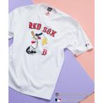 tシャツ 「Looney Tunes×MLB」オリジナルデザインTシャツ ドロップショルダー ビッグシルエット　ユニセックス メンズ レディース