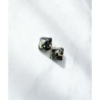 イヤリング スクエアクリアイヤリング レディース