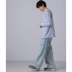 tシャツ 「NJ/CLUB」HOMESTOCKボーダーボートネックTシャツ メンズ